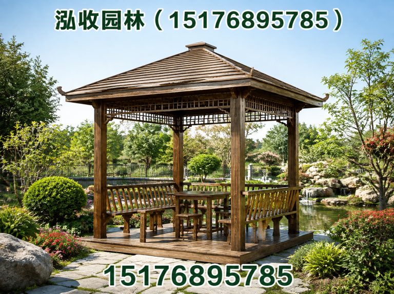 衢州防腐木展示图